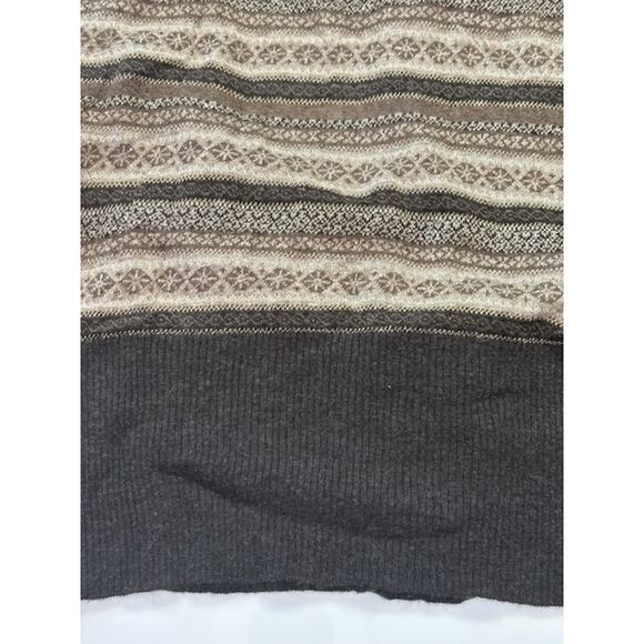 NWT Marella Sport Striped Cardigan Knitted Sweater Open Front Brown Womens Sz L - Picture 10 of 14
